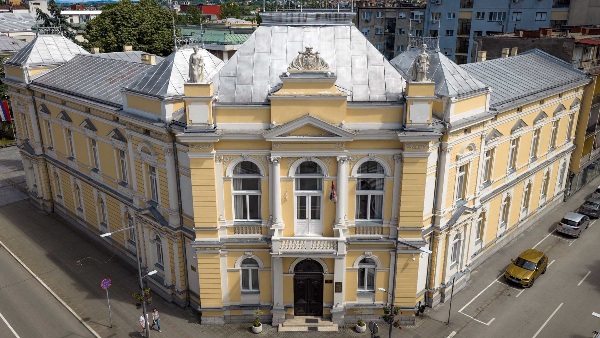 Виши суд – Реконструкција фасаде, Ваљево